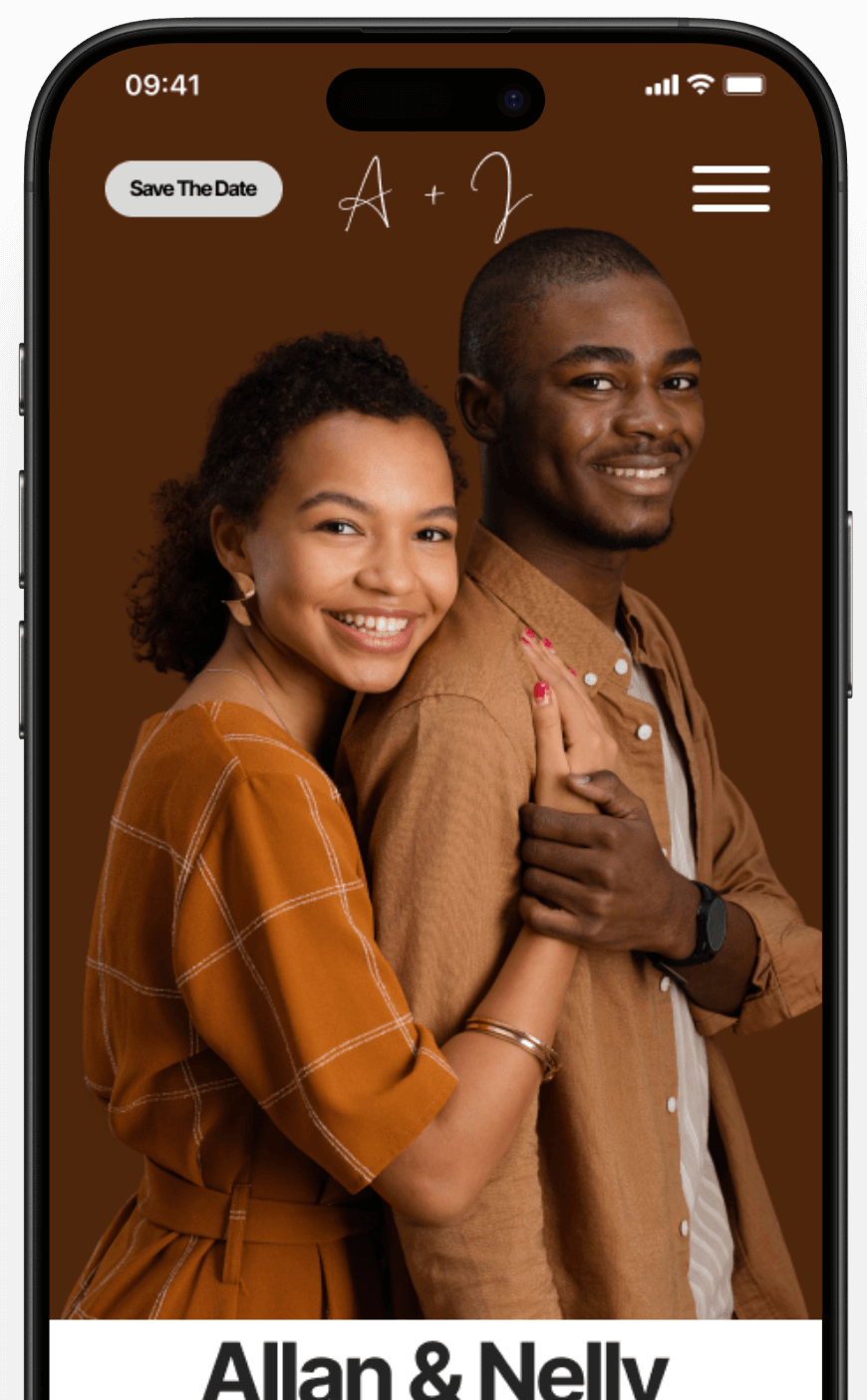 A Beautiful Event Webpage